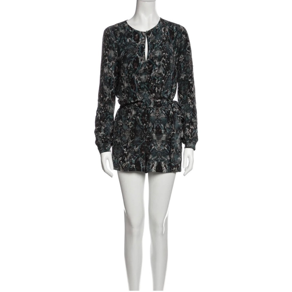 Intermix Silk Floral Printed Romper Size P